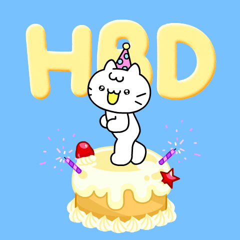 Happy Birthday Dancing GIF by Mikitti