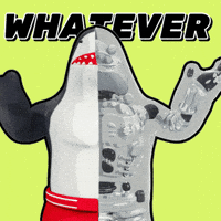 Shark Idk GIF by Party Icons