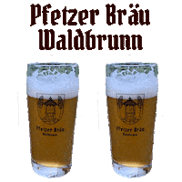 Pfetzerbraeu beer cheers bier prost Sticker