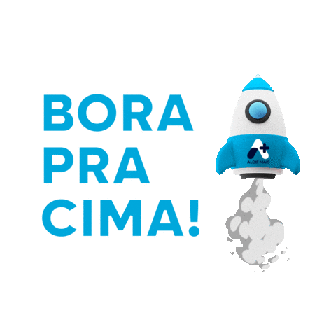 Time Rocket Sticker by Alcif Mais