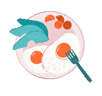 Hungry Good Morning Sticker