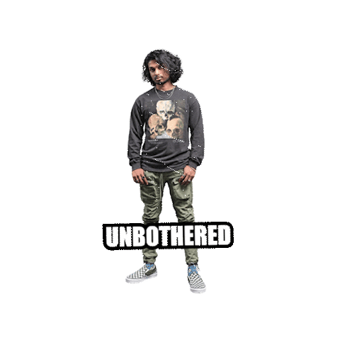 No Stress Reaction Gif Sticker by Ashwin Gane
