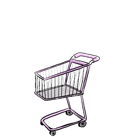 Shop Now Add To Cart Sticker by Pretty Little Designs
