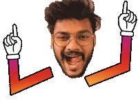 Artbybittu Sticker by BORN ON INSTAGRAM