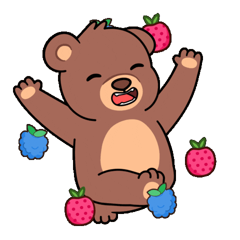 Happy Lets Go Sticker by BEARISH
