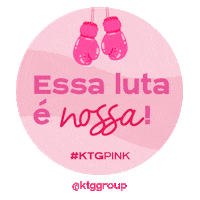 Outubro Rosa Cancer De Mama Sticker by KTG Group