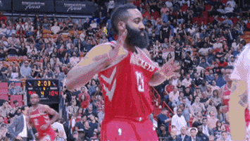 harden houston rockets GIF by NBA