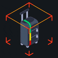 Travel Rotate GIF by App in the Air