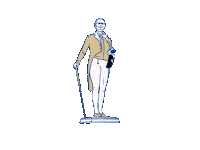 Alexander Hamilton Alex Sticker by Hamilton College