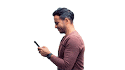 Scrolling Social Media Sticker by Alicastro