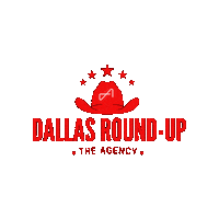 Dallas Round Up Sticker by The Agency Dallas