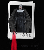 The Nun Art GIF by Delta__Li