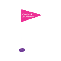 Golf Minigolf Sticker by Cranbrook Art Museum