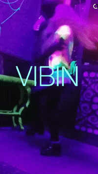 brittney2231 dance vibes neon goodvibes GIF