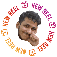 Aamirhamza Sticker by BORN ON INSTAGRAM