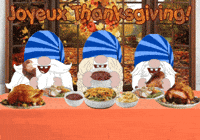 Happy Thanksgiving Eat Vegan GIF