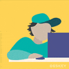 Interrupt Work From Home GIF by Deskey Branding