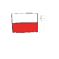 Polish Flag Sticker by YoWo Poland