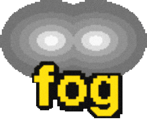 Fog Sticker by School of Marine and Atmospheric Sciences