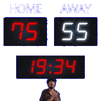 55 Away Sticker