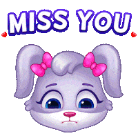 Missing Miss You Sticker by Lucas and Friends by RV AppStudios