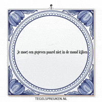 Wijsheid Genieten GIF by Tegelspreuken.nl