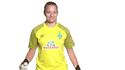 Happy Dance Sticker by SV Werder Bremen
