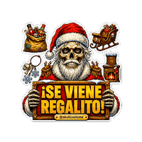 Santa Claus Halloween Sticker