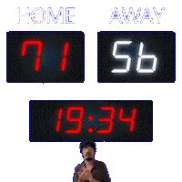 56 Away Sticker