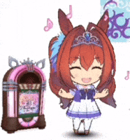 Uma Musume Pretty Derby Dancing GIF