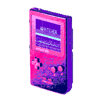 gameboy Sticker by Caitlin Burns