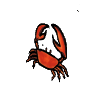 warcreatures crab bouncy cangrejo botar Sticker