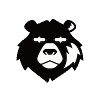 russbear love heart wow i love you Sticker