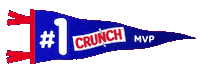 Number 1 Winner Sticker by CRUNCH