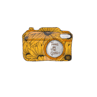 salshai camera focus sunflower salshaiarts Sticker