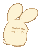 Labutori love heart bunny lovely Sticker