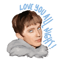 Troye Sivan Art Sticker by Mirror