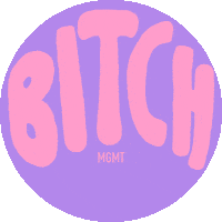 New York Pink Sticker by BITCH Mgmt