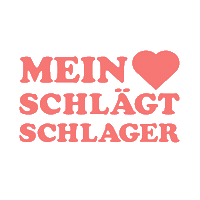 meinherzschlaegtschlager animation logo mhss meinherzschlägtschlager Sticker