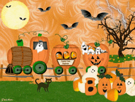 pumpkin patch GIF