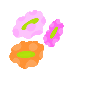 coffeeandcastoffs dance flower flowers coffeeandcastoffs Sticker