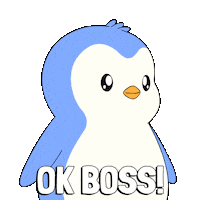 Penguin Yes Sticker by Pudgy Penguins