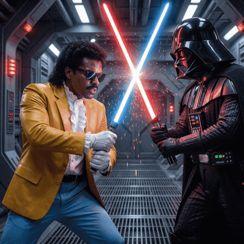 Star Wars Fight GIF by Jukebox Saints