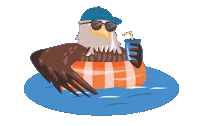 Adler Abt Sticker
