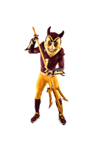 Arizona State Football Sticker by Sun Devils
