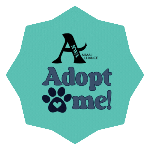 Adopt Animal Rescue Sticker by Big Paws of the Ozarks