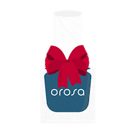 Curtain Call Christmas Sticker by Orosa Beauty