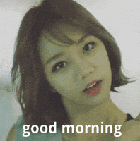 Morning Actress GIF