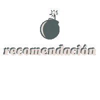 Bomba Recomendacion Sticker by ebisumodass