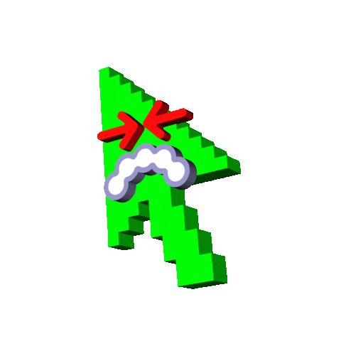 3D Arrow Sticker by LWZ